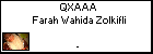 QXAAA Farah Wahida Zolkifli
