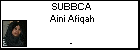 SUBBCA Aini Afiqah