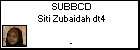 SUBBCD Siti Zubaidah dt4