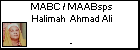 MABC / MAABsps Halimah  Ahmad Ali