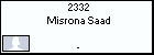 2332 Misrona Saad
