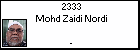 2333 Mohd Zaidi Nordi