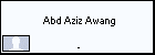  Abd Aziz Awang