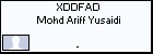 XDDFAD Mohd Ariff Yusaidi
