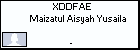 XDDFAE Maizatul Aisyah Yusaila