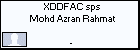 XDDFAC sps Mohd Azran Rahmat