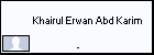  Khairul Erwan Abd Karim