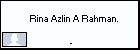  Rina Azlin A Rahman.