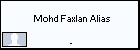 Mohd Faxlan Alias