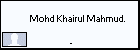  Mohd Khairul Mahmud.