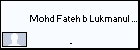  Mohd Fateh b Lukmanul Hakim