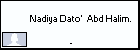  Nadiya Dato'  Abd Halim.