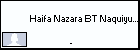  Haifa Nazara BT Naquiyudin