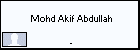  Mohd Akif Abdullah