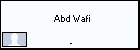  Abd Wafi