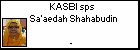 KASBI sps Sa'aedah Shahabudin