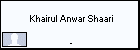  Khairul Anwar Shaari