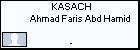 KASACH Ahmad Faris Abd Hamid