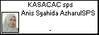 KASACAC sps Anis Syahida AzharulSPS