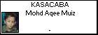 KASACABA Mohd Aqee Muiz