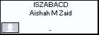 ISZABACD Aishah M Zaid