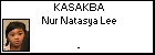 KASAKBA Nur Natasya Lee