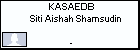 KASAEDB Siti Aishah Shamsudin