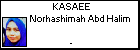 KASAEE Norhashimah Abd Halim