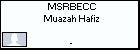 MSRBECC Muazah Hafiz