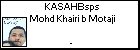 KASAHBsps Mohd Khairi b Motaji