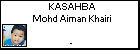 KASAHBA Mohd Aiman Khairi