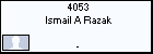 4053 Ismail A Razak