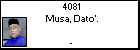 4081 Musa, Dato'.