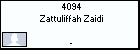 4094 Zattuliffah Zaidi