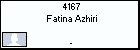 4167 Fatina Azhiri
