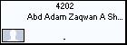 4202 Abd Adam Zaqwan A Shukor
