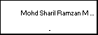  Mohd Sharil Ramzan M Ali
