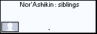 Nor'Ashikin : siblings 