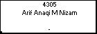 4305 Arif Anaqi M Nizam