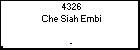 4326 Che Siah Embi