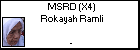 MSRD (X4) Rokayah Ramli