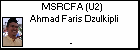 MSRCFA (U2) Ahmad Faris Dzulkipli
