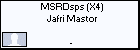 MSRDsps (X4) Jafri Mastor