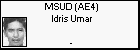 MSUD (AE4) Idris Umar