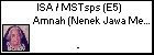 ISA / MSTsps (E5) Amnah (Nenek Jawa Mekah)