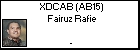 XDCAB (AB15) Fairuz Rafie